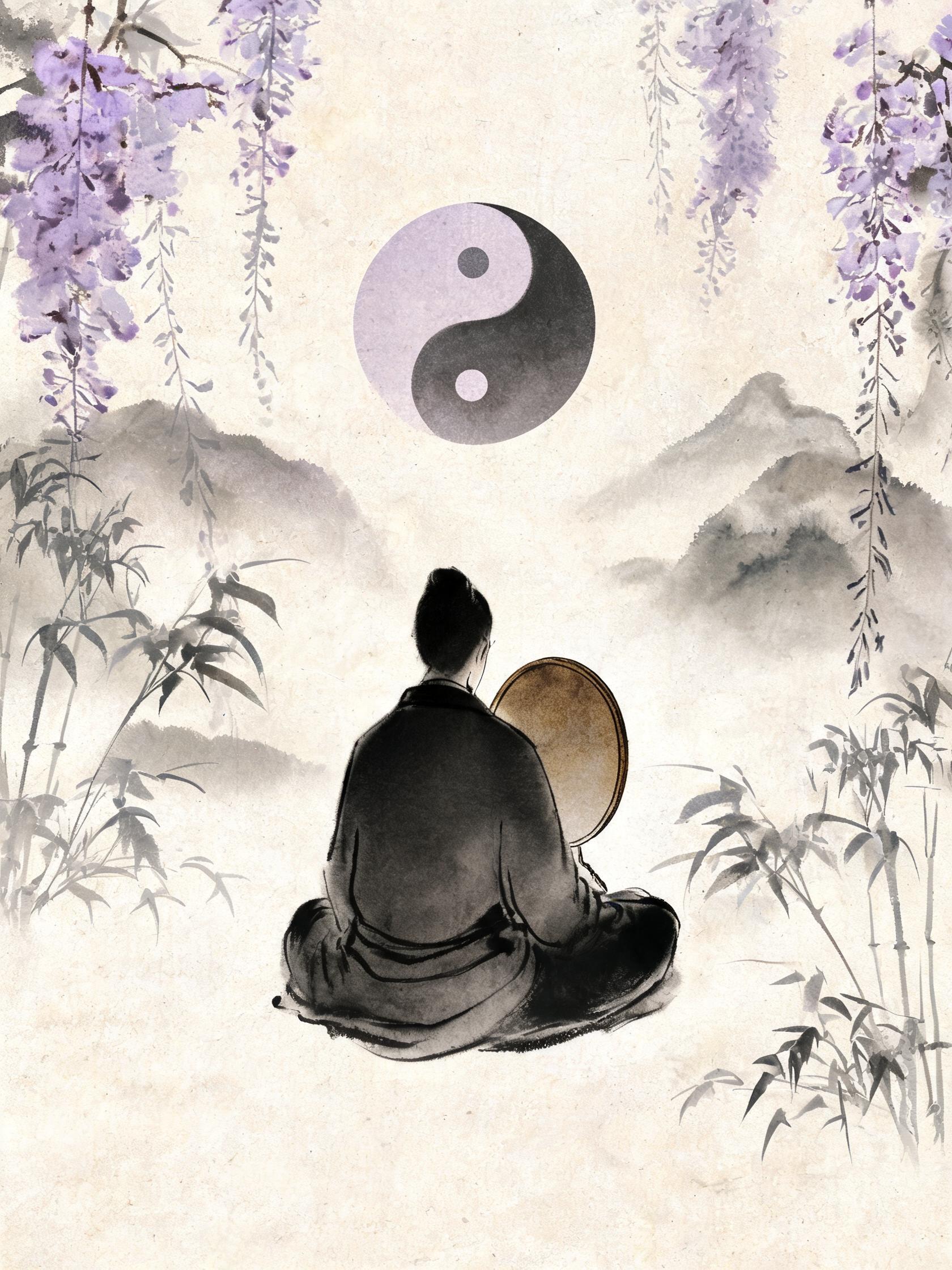 自我认知模块禅意图